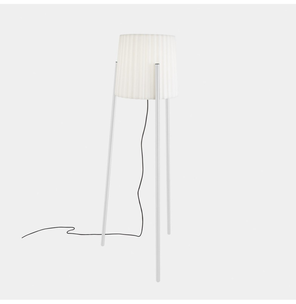 LedsC4 - Luminaria portátil Barcino E27 60W blanco