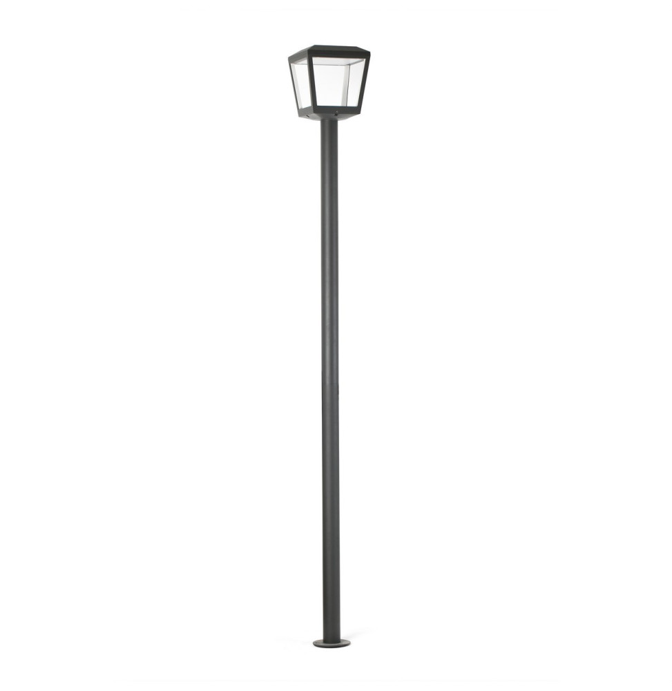 FARO - Farola PLAZA LED 18W 3000K gris oscuro