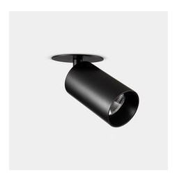 LedsC4 - Proyector Atom empotrable diámetro 52mm 12.1 blanco cálido 3000K CRI 90 44.7° negro 778lm