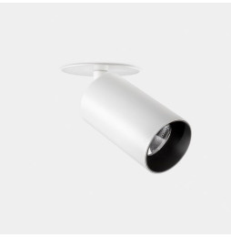 LedsC4 - Proyector Atom empotrable diámetro 52mm 12.1 blanco cálido 3000K CRI 90 44.7° blanco 778lm