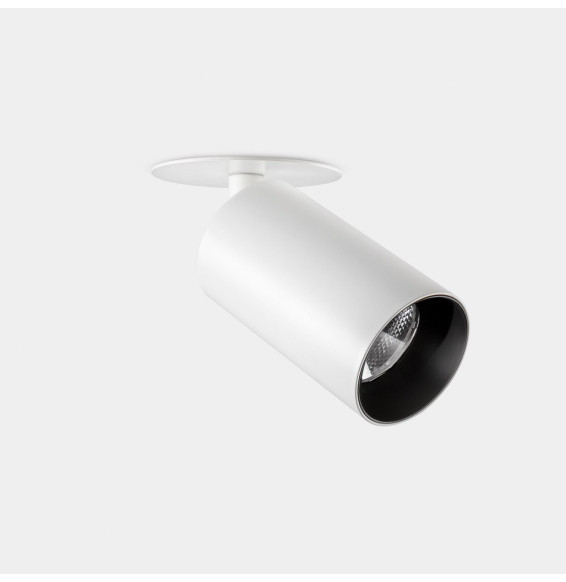 LedsC4 - Proyector Atom empotrable diámetro 52mm 12.1 blanco cálido 3000K CRI 90 20.1° blanco 853lm