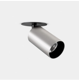 LedsC4 - Proyector Atom empotrable diámetro 52mm 12.1 blanco cálido 2700K CRI 90 20.1° níquel satinado 853lm