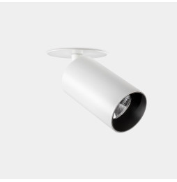 LedsC4 - Proyector Atom empotrable diámetro 52mm 12.1 blanco cálido 2700K CRI 90 20.1° blanco 853lm