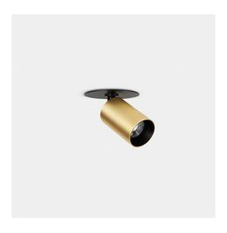 LedsC4 - Proyector Atom empotrable diámetro 30mm 3.1 blanco cálido 3000K CRI 90 37.1° oro mate 269lm