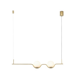 FARO - Luminaria colgante LE VITA LED 14W 2700K oro