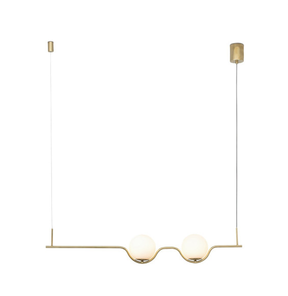 FARO - Luminaria colgante LE VITA LED 14W 2700K oro
