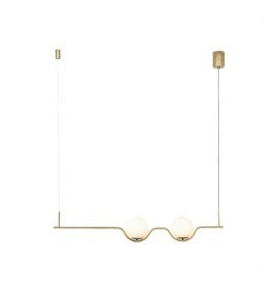 FARO - Luminaria colgante LE VITA LED 14W 2700K oro