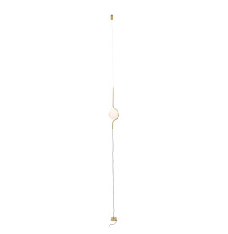 FARO - Luminaria colgante/pie salón LE VITA LED 8W 2700K oro