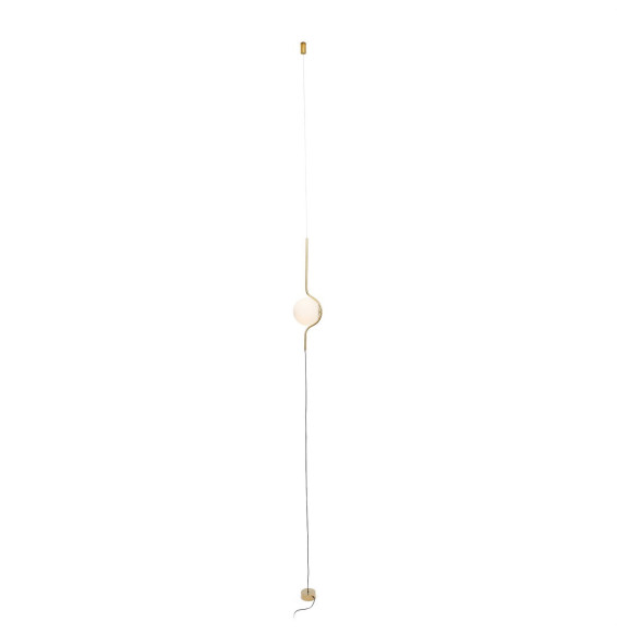 FARO - Luminaria colgante/pie salón LE VITA LED 8W 2700K oro