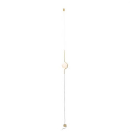 FARO - Luminaria colgante/pie salón LE VITA LED 8W 2700K oro