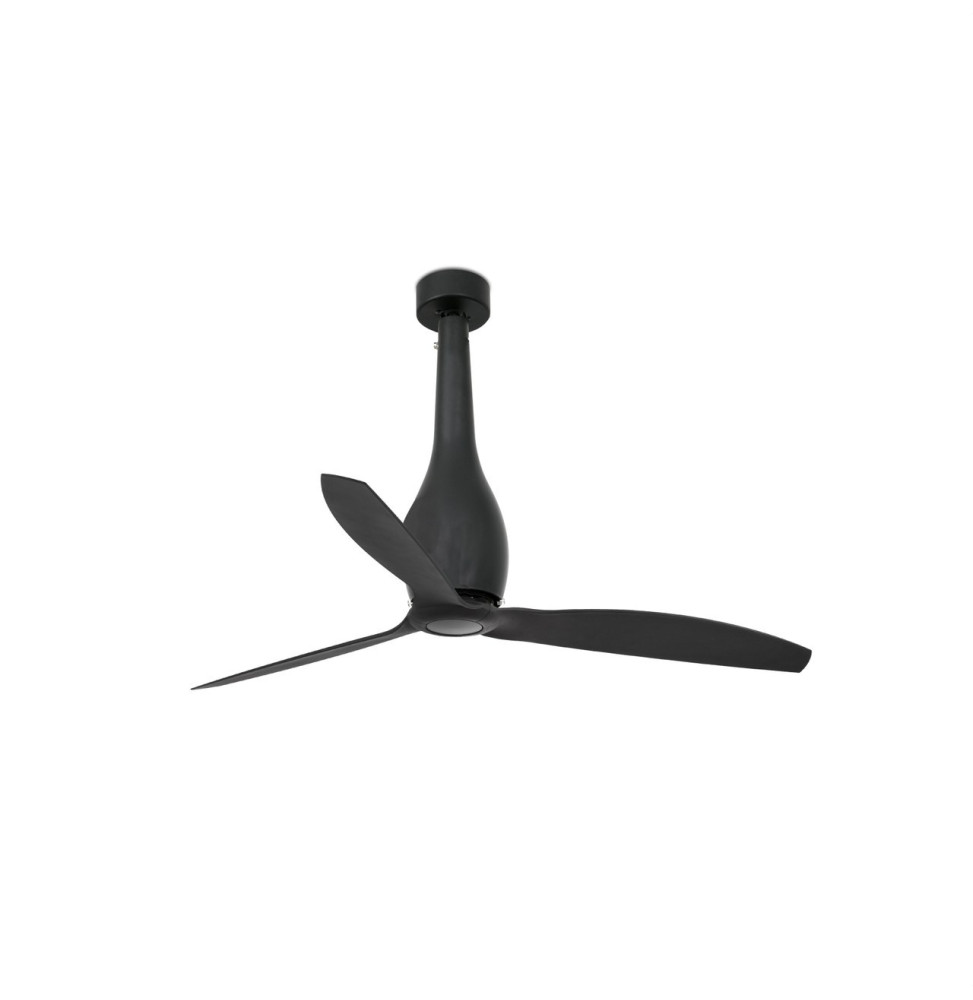 FARO - Ventilador ETERFAN diámetro 1280cm negro mate palas negras