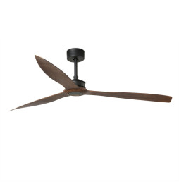 FARO - Ventilador JUST FAN XL diámetro 1780mm palas madera negro