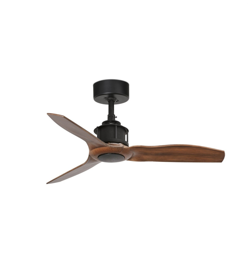 FARO - Ventilador JUST FAN XS diámetro 910mm negro palas madera