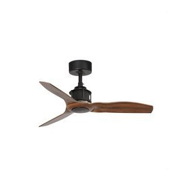 FARO - Ventilador JUST FAN XS diámetro 910mm negro palas madera