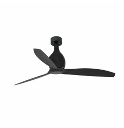 FARO - Ventilador MINI ETERFAN diámetro 1280cm negro mate palas negras