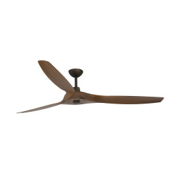 FARO - Ventilador MOREA diámetro 1520mm 3 palas marrón