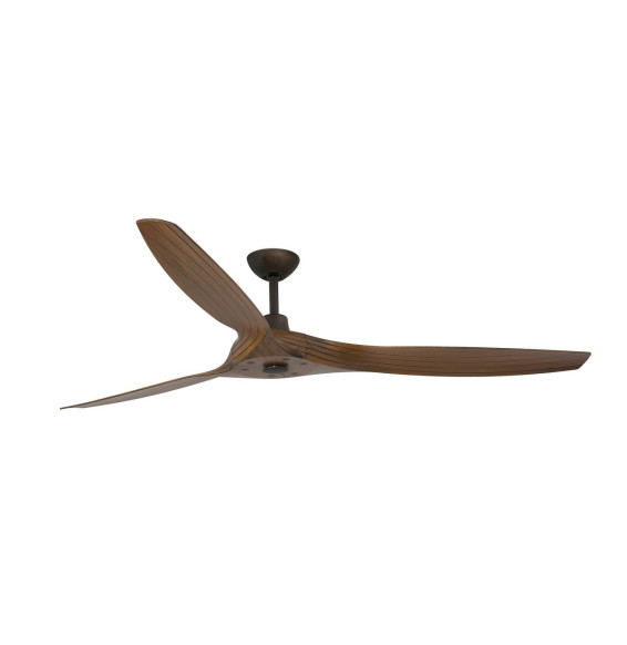 FARO - Ventilador MOREA diámetro 1520mm 3 palas marrón