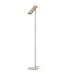 FARO - Luminaria pie de salón LINK 1xGU10 8W bronce