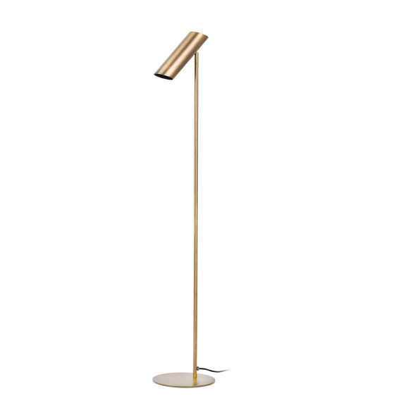 FARO - Luminaria pie de salón LINK 1xGU10 8W bronce