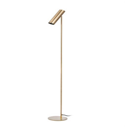 FARO - Luminaria pie de salón LINK 1xGU10 8W bronce