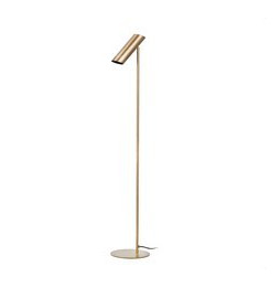 FARO - Luminaria pie de salón LINK 1xGU10 8W bronce