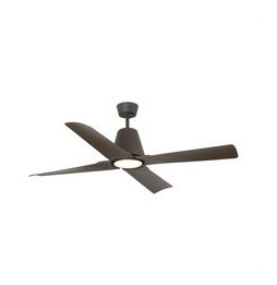 FARO - Ventilador TYPHOON DC diámetro 1300mm 4 palas IP44 marrón