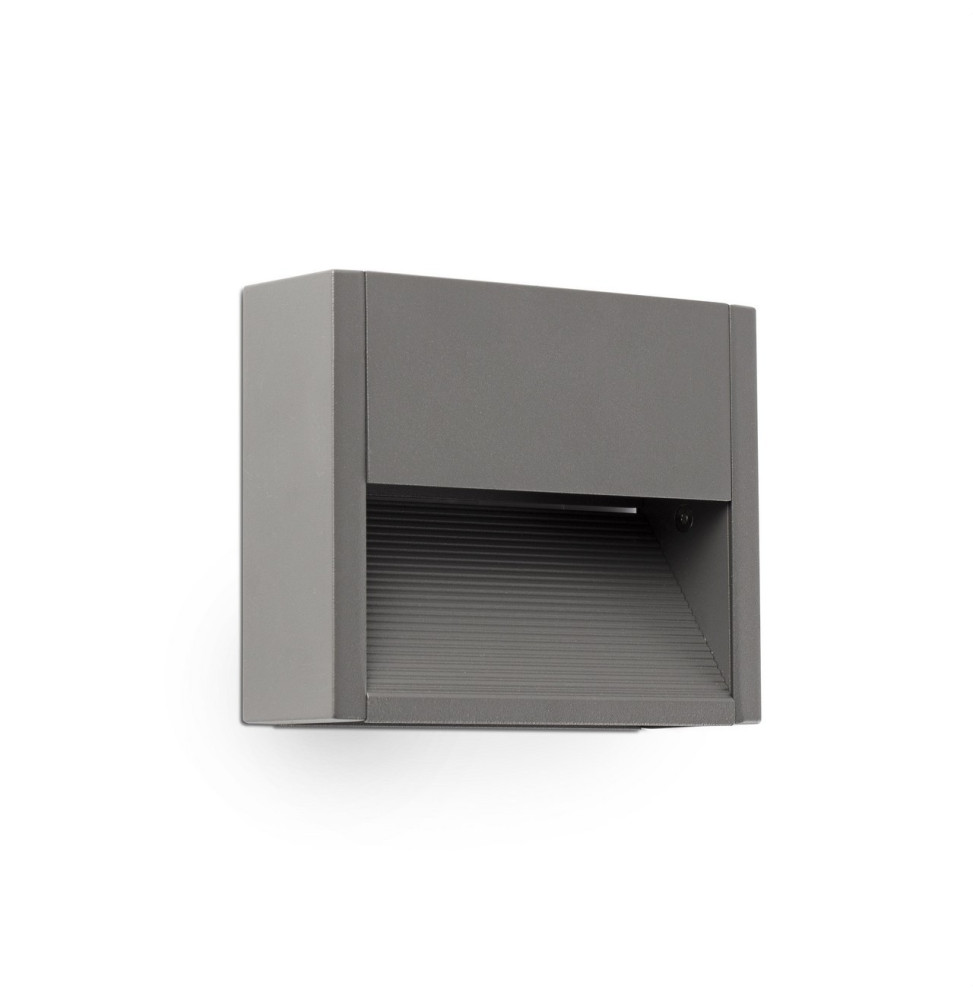 FARO - Aplique GRADA-1 gris oscuro LED 3W 3000K
