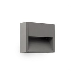 FARO - Aplique GRADA-1 gris oscuro LED 3W 3000K