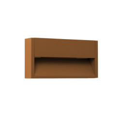 FARO - Aplique GRADA-2 marrón oxido LED 6W 3000K