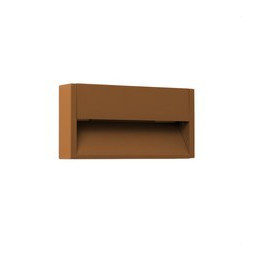 FARO - Aplique GRADA-2 marrón oxido LED 6W 3000K