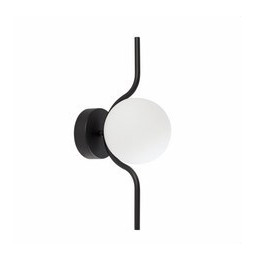FARO - Aplique LE VITA negro LED 6W 2700K