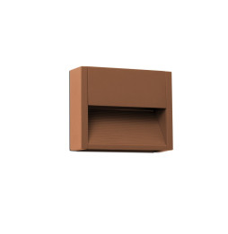 FARO - Aplique GRADA-1 marrón oxido LED 3W 3000K
