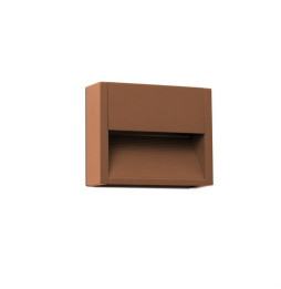 FARO - Aplique GRADA-1 marrón oxido LED 3W 3000K