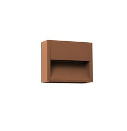 FARO - Aplique GRADA-1 marrón oxido LED 3W 3000K