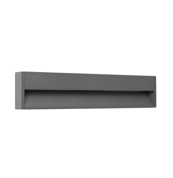 FARO - Aplique GRADA-3 gris oscuro LED 12W 3000K