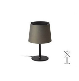 FARO - Aplique SAVOY negro y blanco