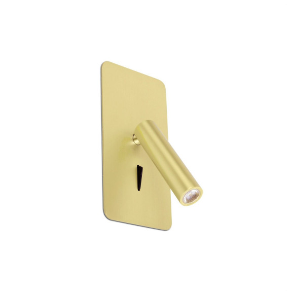 FARO - Aplique SUAU lector oro satinado LED 3W 3000K