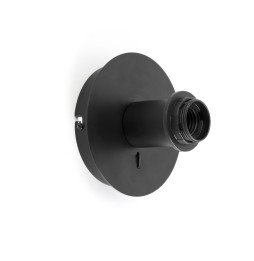 FARO - Aplique LUPE negro 1xE27
