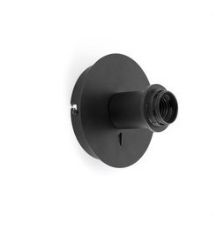 FARO - Aplique LUPE negro 1xE27