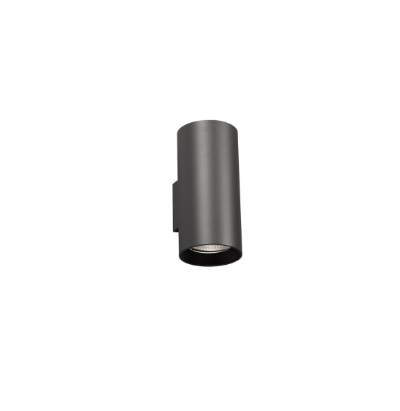 FARO - Aplique THON-2 gris oscuro LED 2x20W 3000K 18°