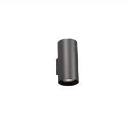 FARO - Aplique THON-2 gris oscuro LED 2x20W 3000K 18°