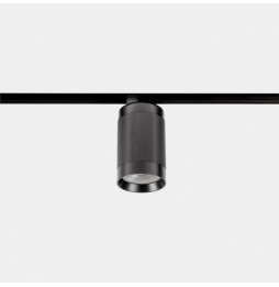 LedsC4 - Downlight Iris Pipe 15° bajo voltaje 5.7 blanco neutro 4000K CRI 90 ON-OFF negro/negro/negro 461lm