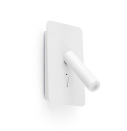 FARO - Aplique SUAU lector blanco USB LED 3W