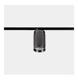 LedsC4 - Downlight Iris Pipe 15° bajo voltaje 11.7 blanco cálido 2700K CRI 90 DALI negro/negro/negro 873lm