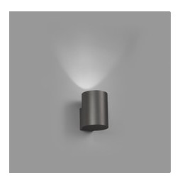 FARO - Aplique THON-1 gris oscuro LED 20W 3000K 18°