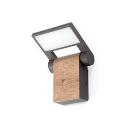 Aplique WOOD gris oscuro LED 10W 3000K