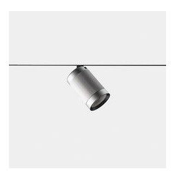LedsC4 - Proyector Iris Hoop 50° bajo voltaje 6.3 blanco neutro 4000K CRI 90 ON-OFF negro/gris/transparente 750lm