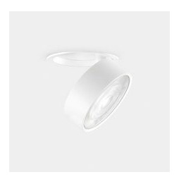 LedsC4 - Downlight Kiva empotrado diámetro 95mm 14 blanco cálido 2700K CRI 90 22.7° ON-OFF blanco IN IP20 / OUT IP23 1172lm