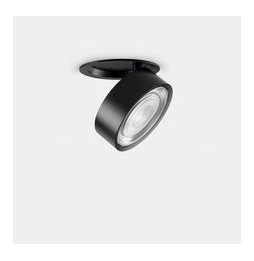 LedsC4 - Downlight Kiva empotrado diámetro 75mm 8.8 blanco cálido 3000K CRI 90 18.9° DALI-2/PUSH negro IN IP20 / OUT IP23 530lm