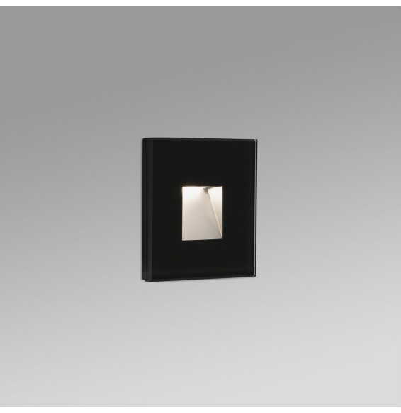 FARO - Empotrable DART-1 negro LED 2W 2700K